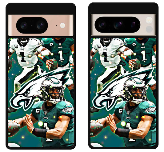 Jalen Hurts Philadelphia Eagles Cool Google Pixel 8 | 8 Pro Case