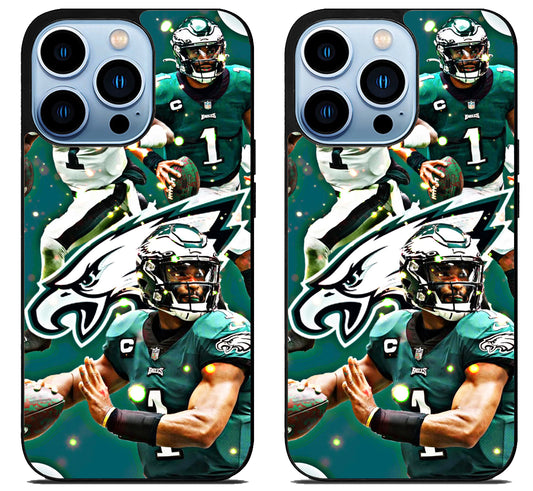 Jalen Hurts Philadelphia Eagles Cool iPhone 15 Pro | iPhone 15 Pro Max Case
