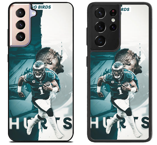 Jalen Hurts Philadelphia Eagles Cover Samsung Galaxy S21 | S21 FE | S21+ | S21 Ultra Case