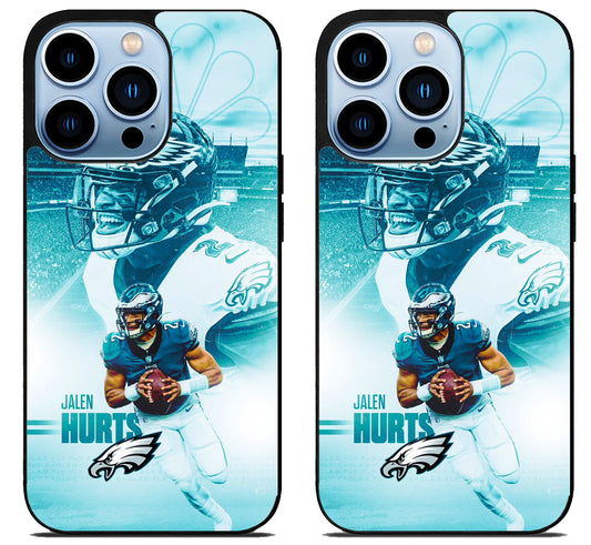 Jalen Hurts Philadelphia Eagles NFL iPhone 15 Pro | iPhone 15 Pro Max Case