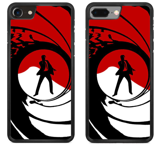 James Bond Red And White iPhone 8 | 8 Plus Case