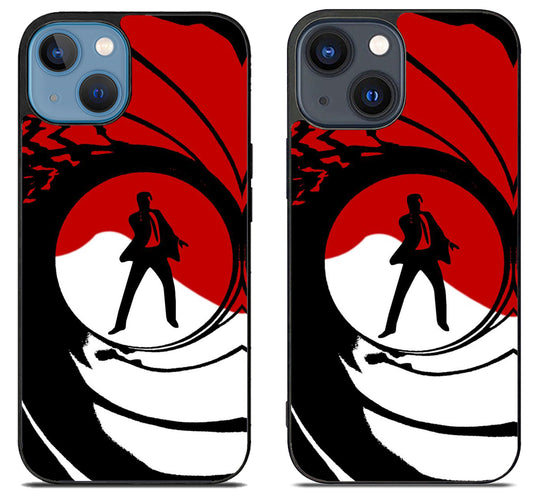 James Bond Red And White iPhone 15 | iPhone 15 Plus Case
