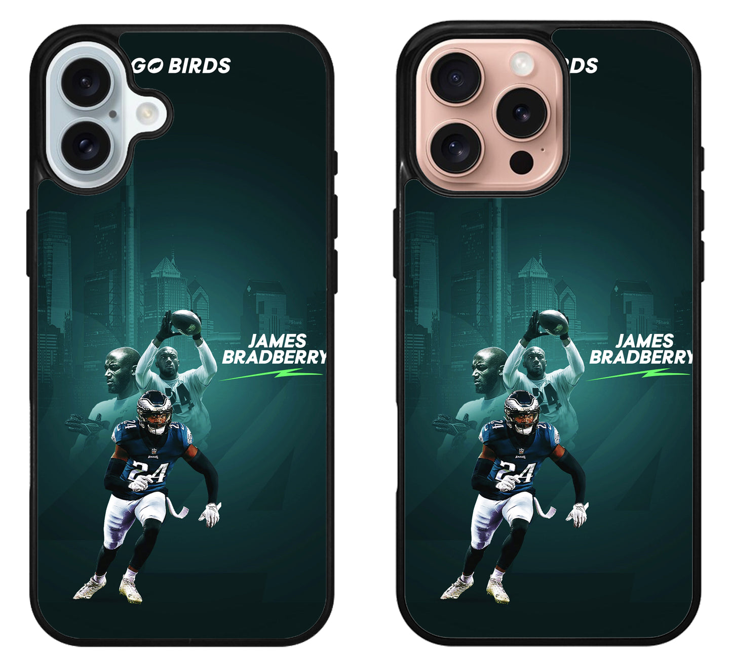 James Bradberry Philadelphia Eagles iPhone 16 | 16 Plus | 16 Pro | 16 Pro Max Case