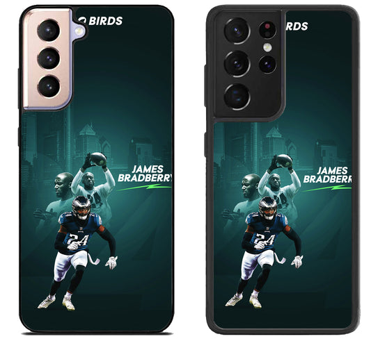James Bradberry Philadelphia Eagles Samsung Galaxy S21 | S21 FE | S21+ | S21 Ultra Case