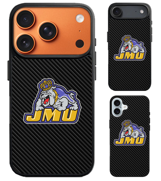 James Madison Dukes Carbon iPhone Air | iPhone 17 | 17 Pro | 17 Pro Max Case