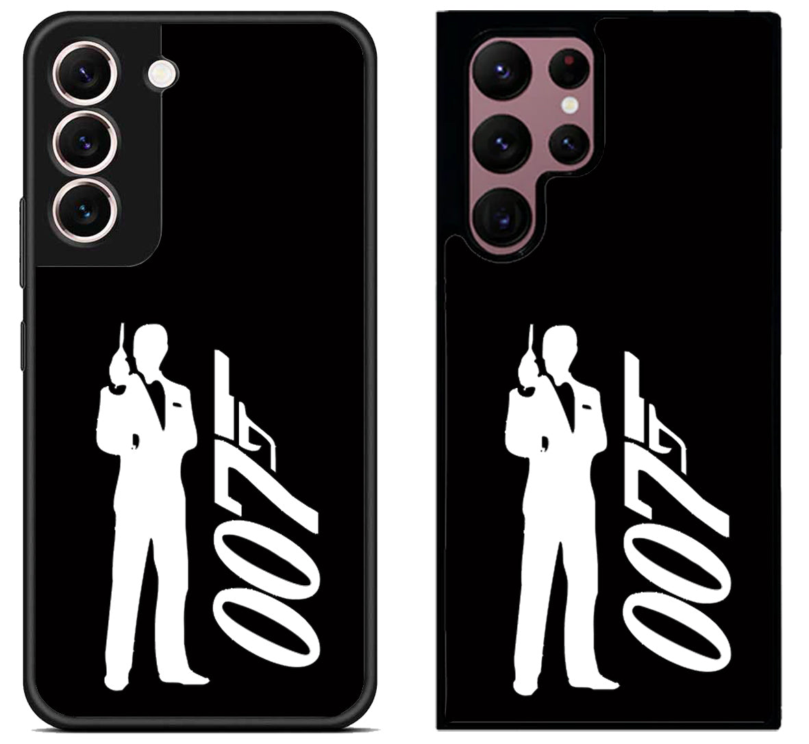 James bond 007 Black White Samsung Galaxy S22 | S22+ | S22 Ultra Case