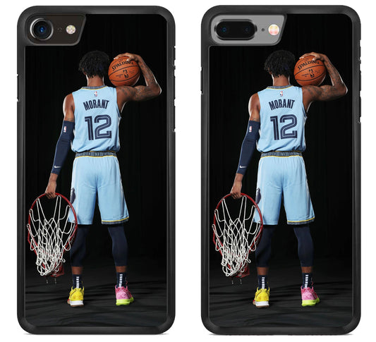 Ja morant Grizzlies Background iPhone 8 | 8 Plus Case