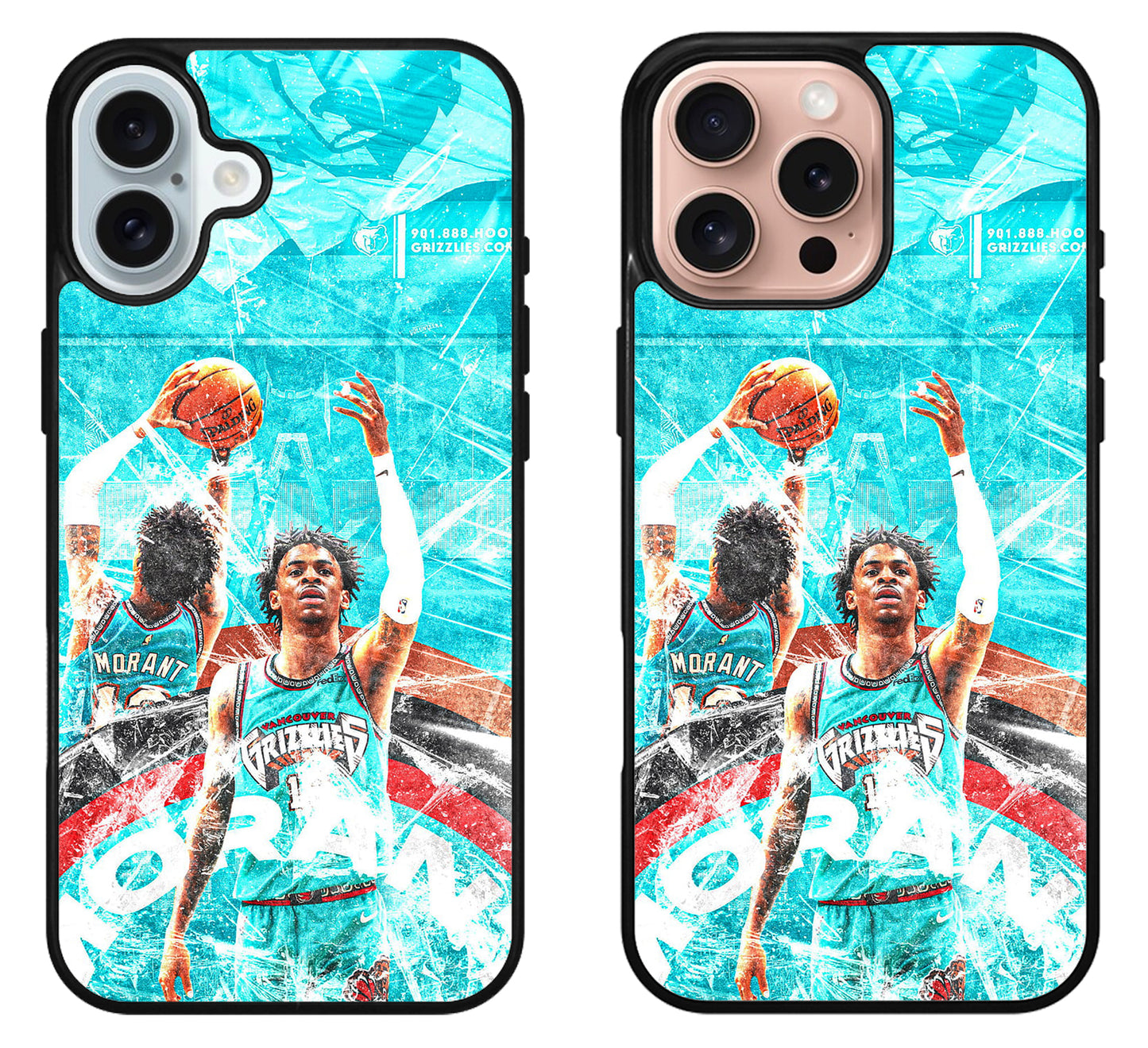 Ja morant Grizzlies Wallpaper iPhone 16 | 16 Plus | 16 Pro | 16 Pro Max Case