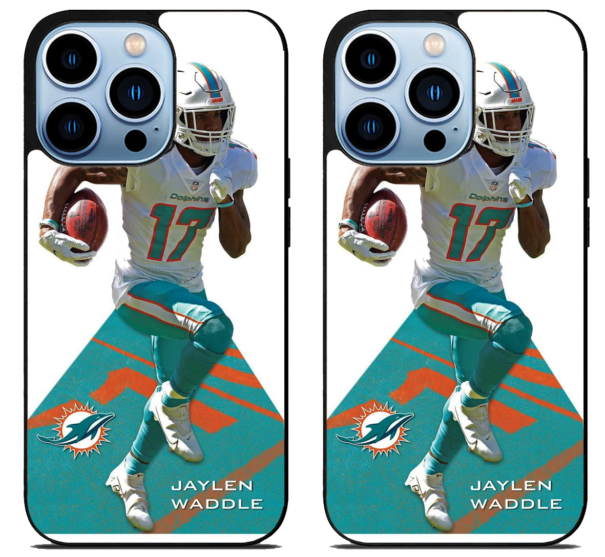 Jaylen Waddle Miami Dolphins Cool iPhone 15 Pro | iPhone 15 Pro Max Case