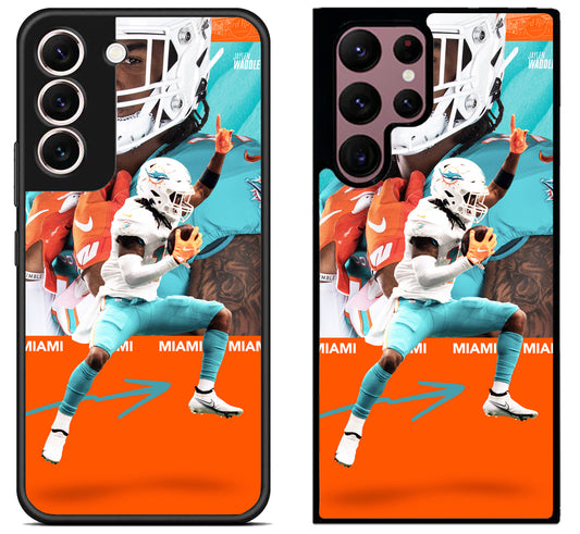 Jaylen Waddle Miami Dolphins Cover Samsung Galaxy S22 | S22+ | S22 Ultra Case