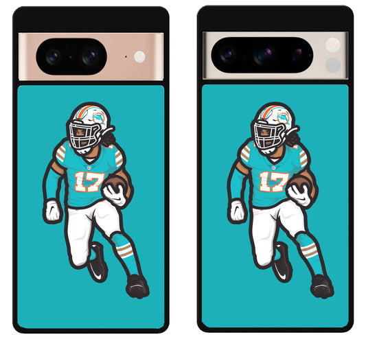 Jaylen Waddle Miami Dolphins Style Google Pixel 8 | 8 Pro Case