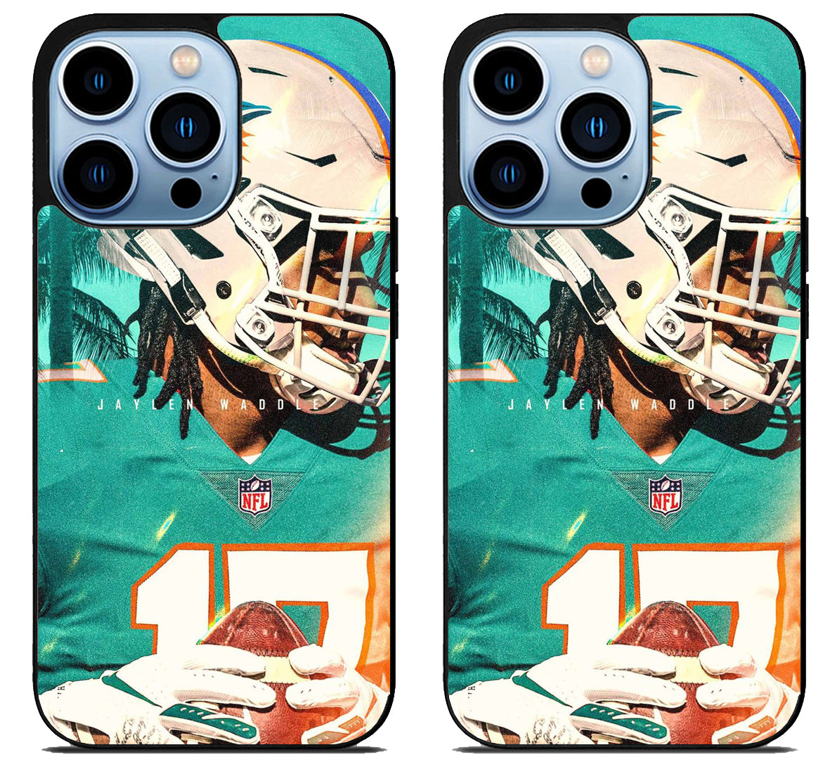 Jaylen Waddle Miami Dolphins Stylish iPhone 15 Pro | iPhone 15 Pro Max Case