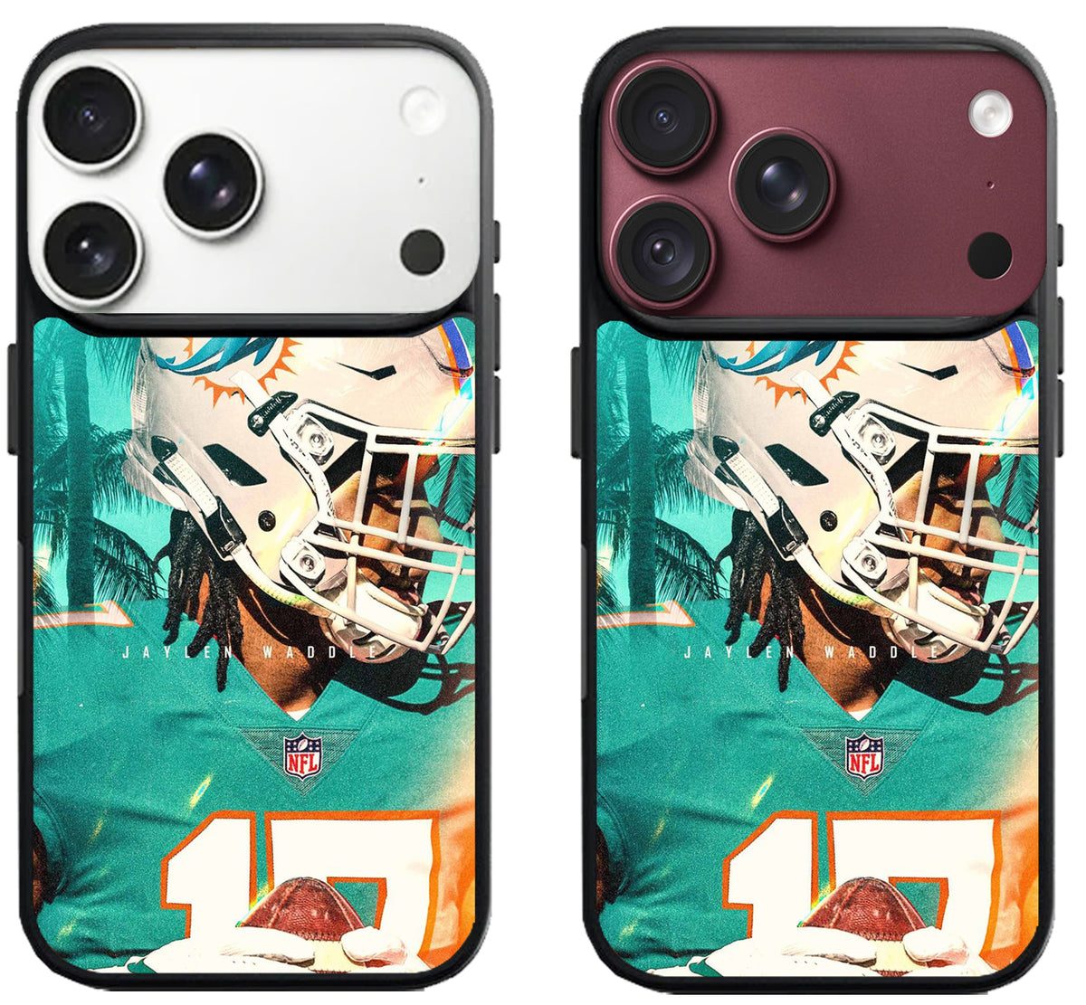 Jaylen Waddle Miami Dolphins iPhone 18 Pro | 18 Pro Max Case