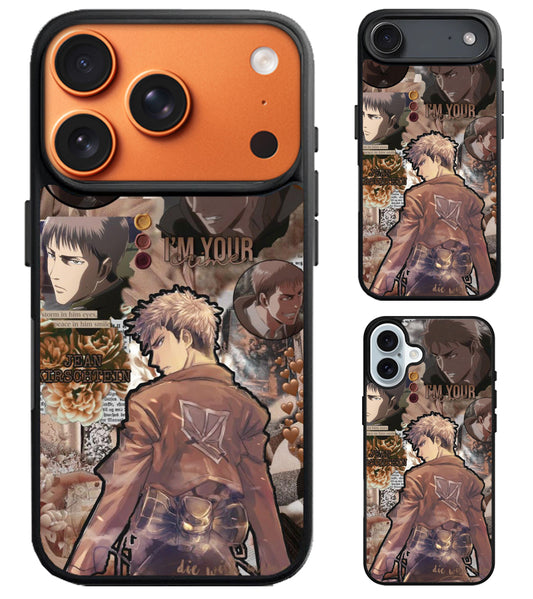 Jean Kirstein Attack on Titan Anime iPhone Air | iPhone 17 | 17 Pro | 17 Pro Max Case