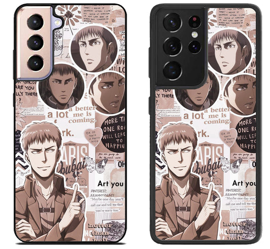 Jean Kirstein Attack on Titan Collage Samsung Galaxy S21 | S21 FE | S21+ | S21 Ultra Case