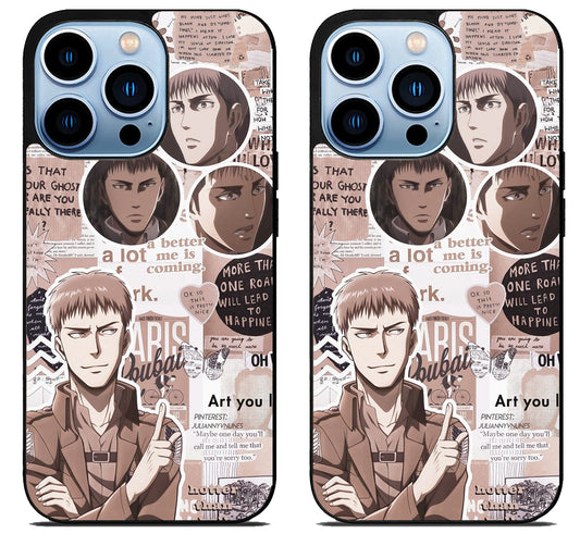 Jean Kirstein Attack on Titan Collage iPhone 15 Pro | iPhone 15 Pro Max Case