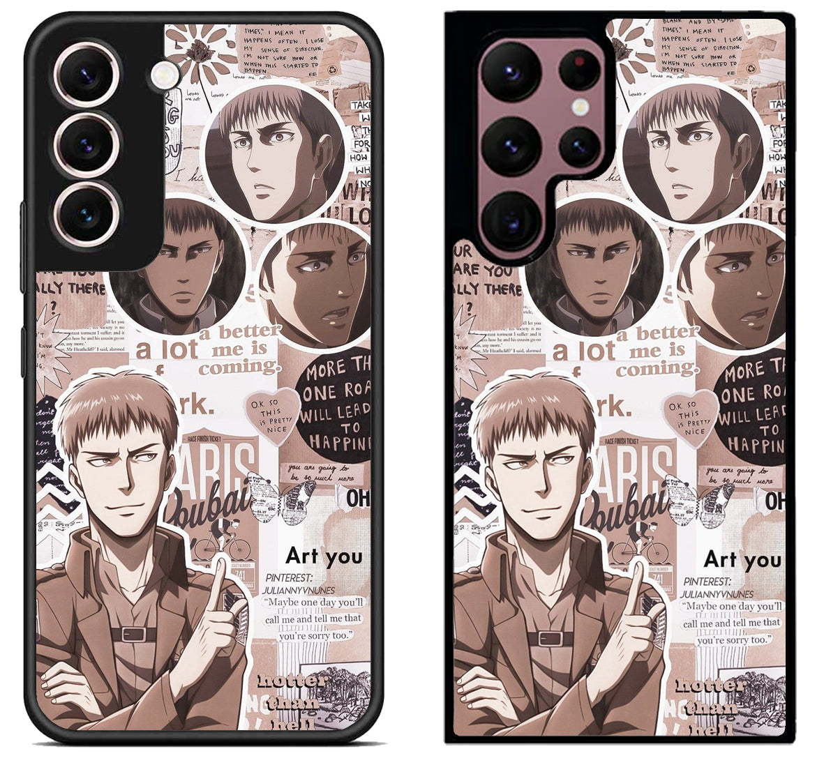 Jean Kirstein Attack on Titan Collage Samsung Galaxy S22 | S22+ | S22 Ultra Case