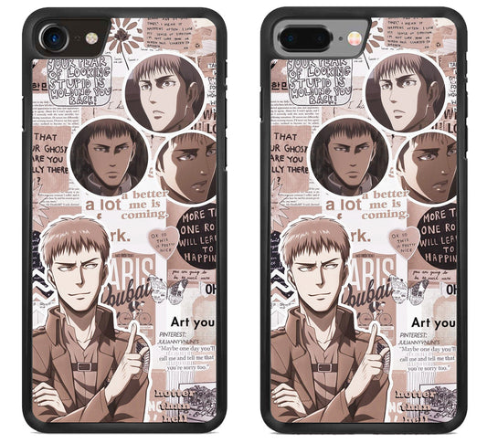 Jean Kirstein Attack on Titan Collage iPhone 8 | 8 Plus Case