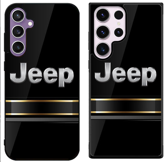 Jeep Black Metallic Samsung Galaxy S24 | S24+ | S24 Ultra Case