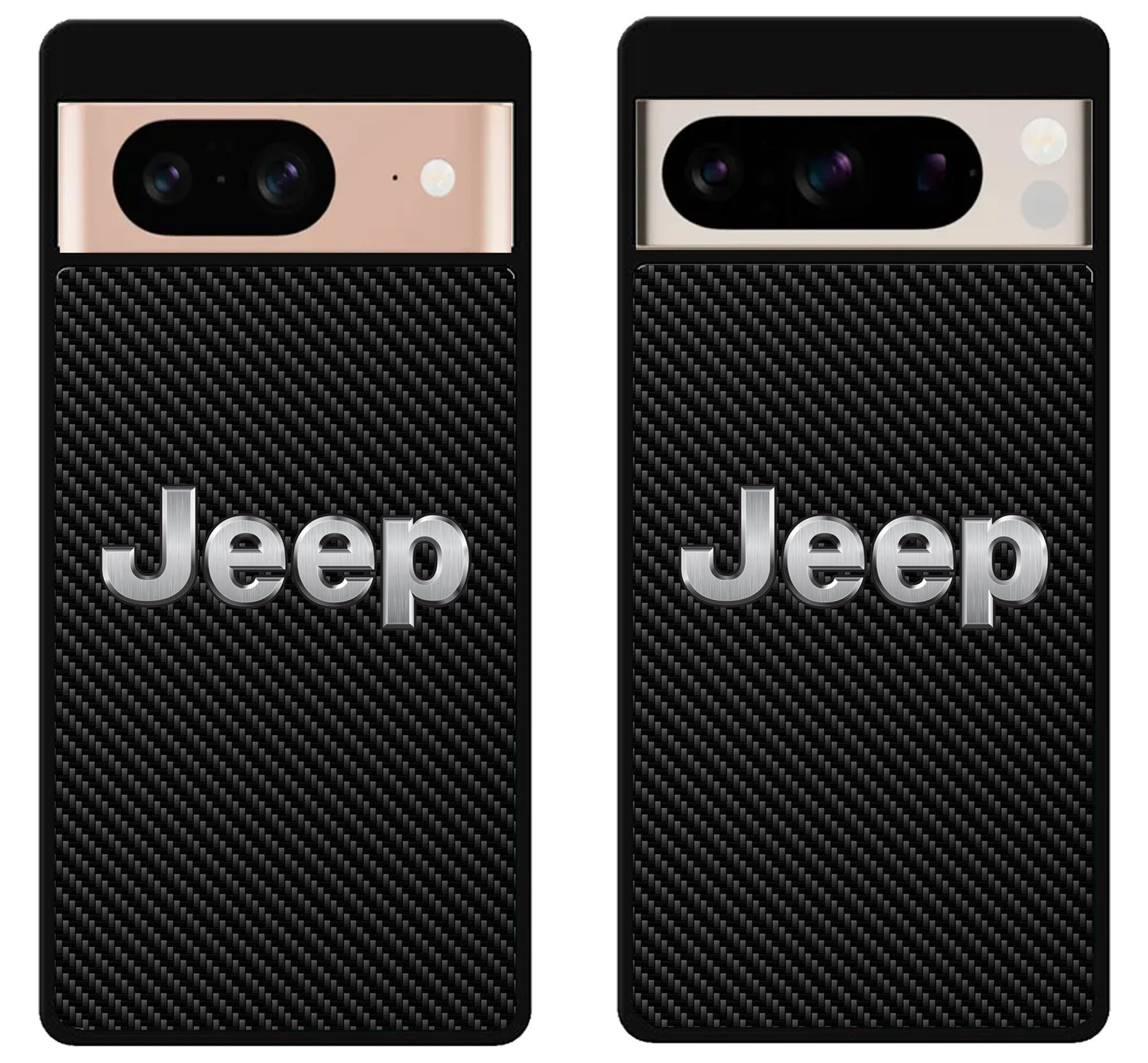 Jeep Logo Carbon Google Pixel 8 | 8 Pro Case