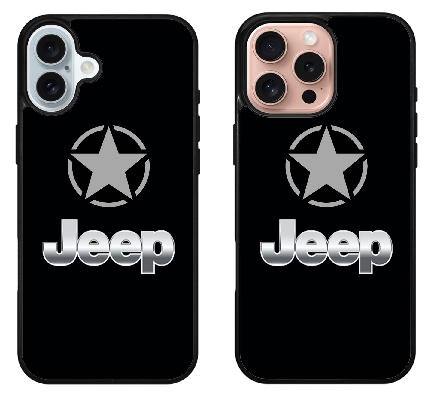 Jeep Logo Military iPhone 16 | 16 Plus | 16 Pro | 16 Pro Max Case