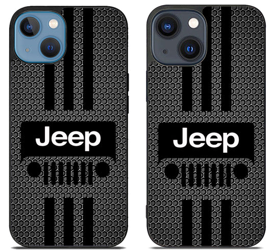 Jeep Wrangler Black Stripe iPhone 15 | iPhone 15 Plus Case