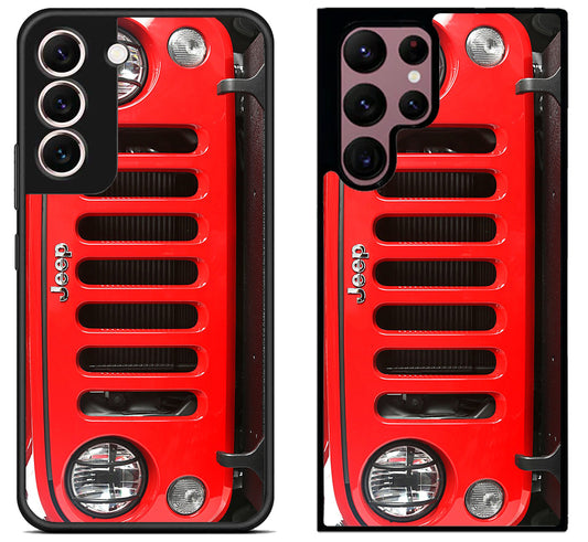 Jeep Wrangler Red Samsung Galaxy S22 | S22+ | S22 Ultra Case