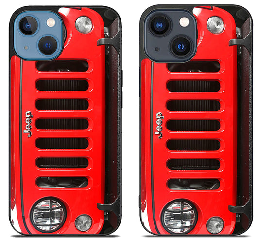 Jeep Wrangler Red iPhone 15 | iPhone 15 Plus Case