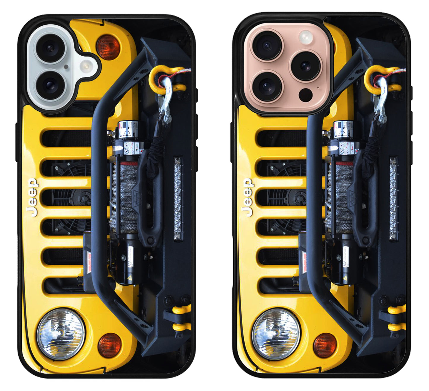 Jeep Wrangler Yellow iPhone 16 | 16 Plus | 16 Pro | 16 Pro Max Case