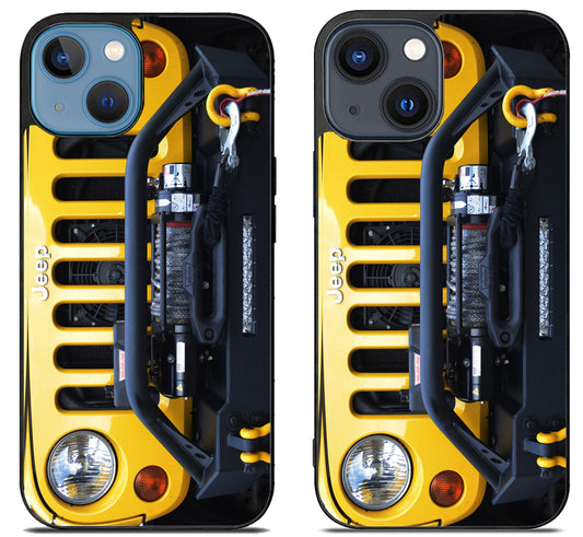 Jeep Wrangler Yellow iPhone 15 | iPhone 15 Plus Case
