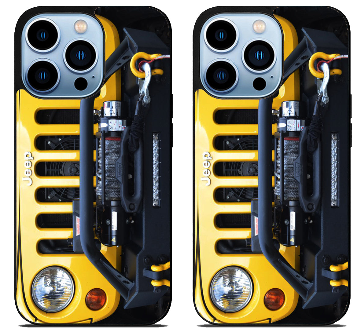 Jeep Wrangler Yellow iPhone 15 Pro | iPhone 15 Pro Max Case