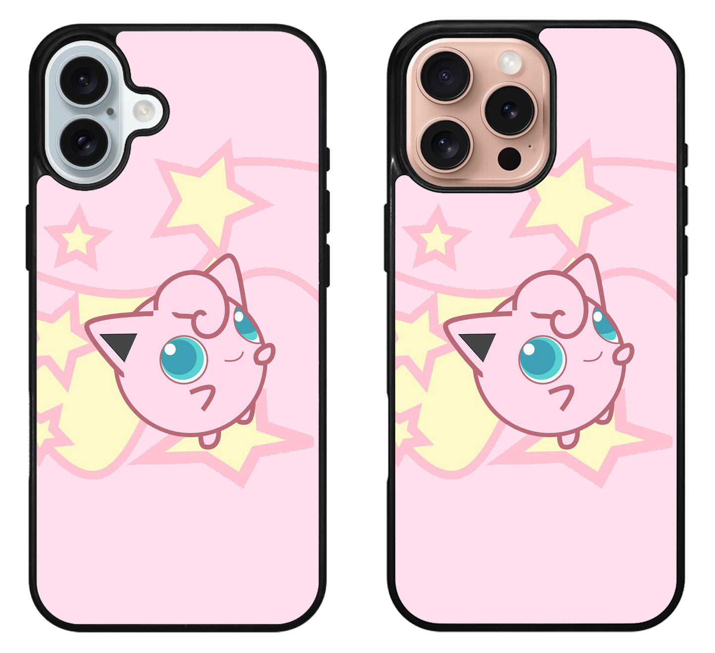 Jigglypuff Pokemon Cover iPhone 16 | 16 Plus | 16 Pro | 16 Pro Max Case