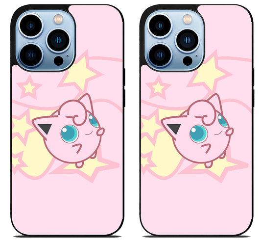 Jigglypuff Pokemon Cover iPhone 15 Pro | iPhone 15 Pro Max Case