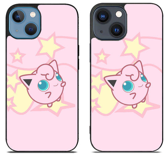 Jigglypuff Pokemon Cover iPhone 15 | iPhone 15 Plus Case