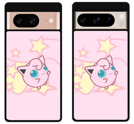 Jigglypuff Pokemon Cover Google Pixel 8 | 8 Pro Case