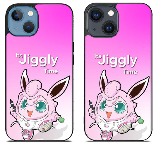 Jigglypuff Time Pokemon iPhone 15 | iPhone 15 Plus Case