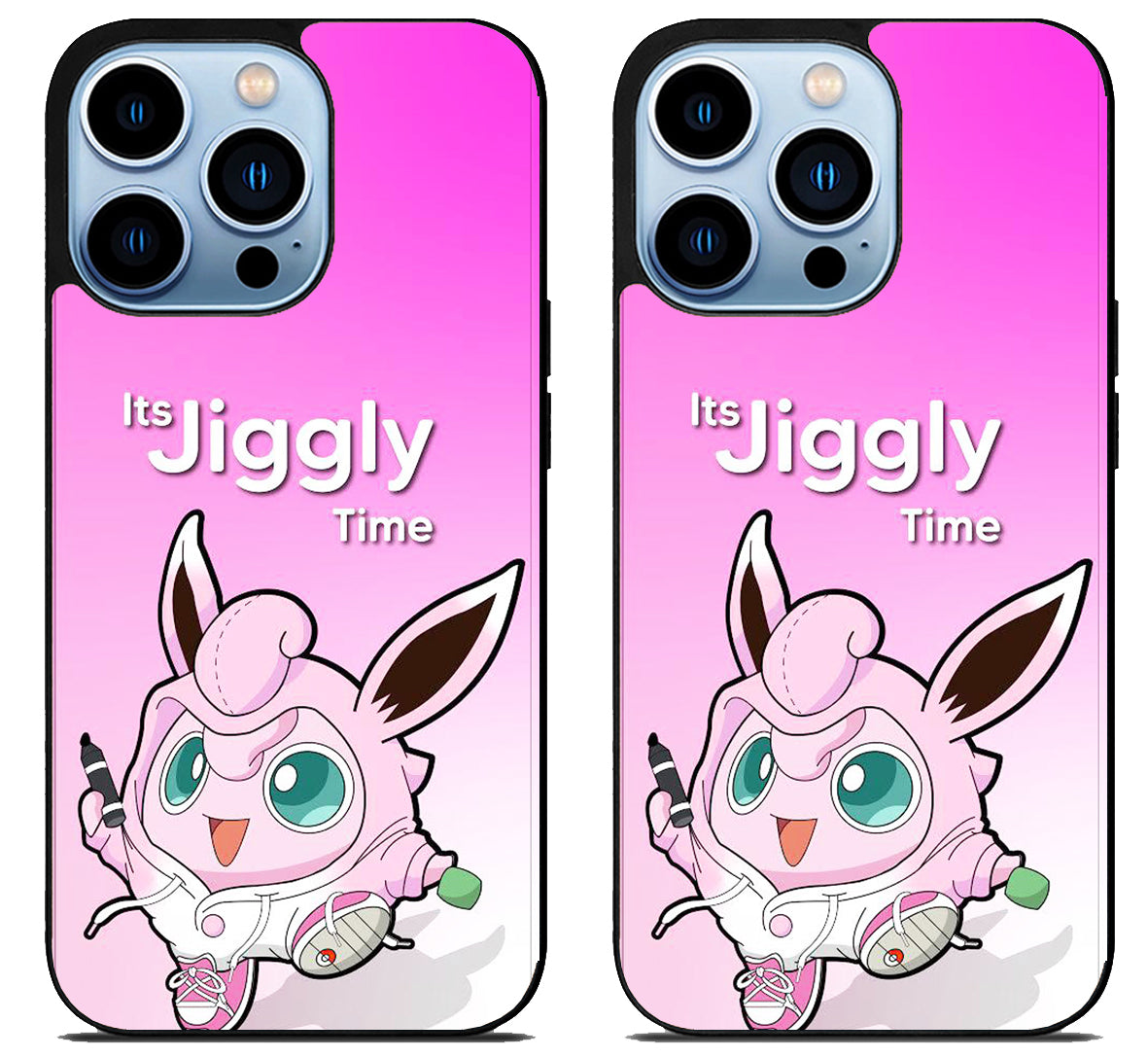 Jigglypuff Time Pokemon iPhone 15 Pro | iPhone 15 Pro Max Case
