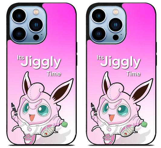 Jigglypuff Time Pokemon iPhone 15 Pro | iPhone 15 Pro Max Case