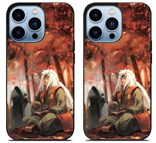 Jiraiya Naruto Anime iPhone 15 Pro | iPhone 15 Pro Max Case