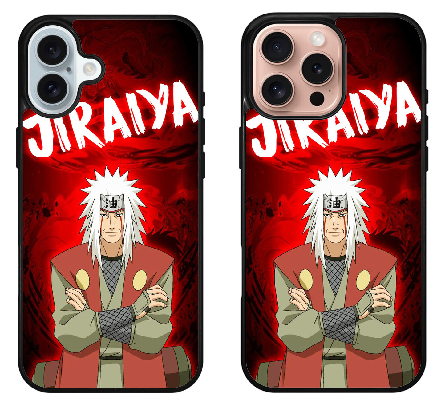 Jiraiya Naruto Background iPhone 16 | 16 Plus | 16 Pro | 16 Pro Max Case