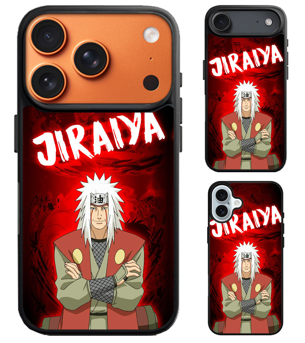 Jiraiya Naruto Background iPhone Air | iPhone 17 | 17 Pro | 17 Pro Max Case