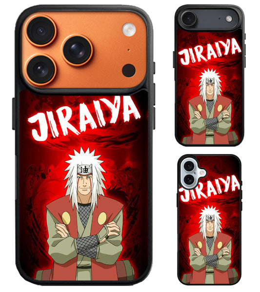 Jiraiya Naruto Background iPhone Air | iPhone 17 | 17 Pro | 17 Pro Max Case