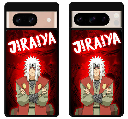 Jiraiya Naruto Background Google Pixel 8 | 8 Pro Case