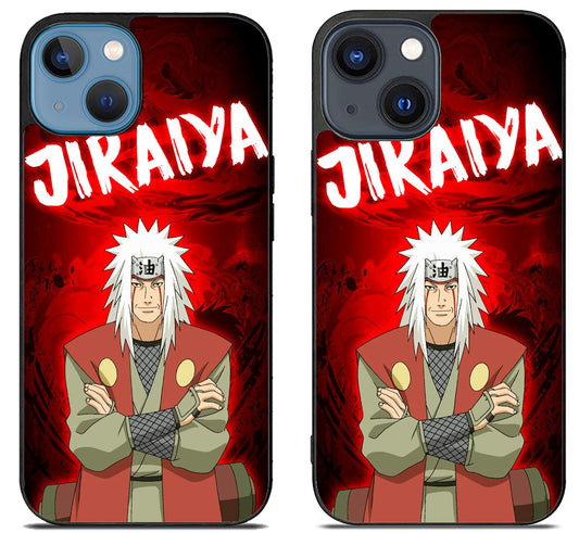 Jiraiya Naruto Background iPhone 15 | iPhone 15 Plus Case