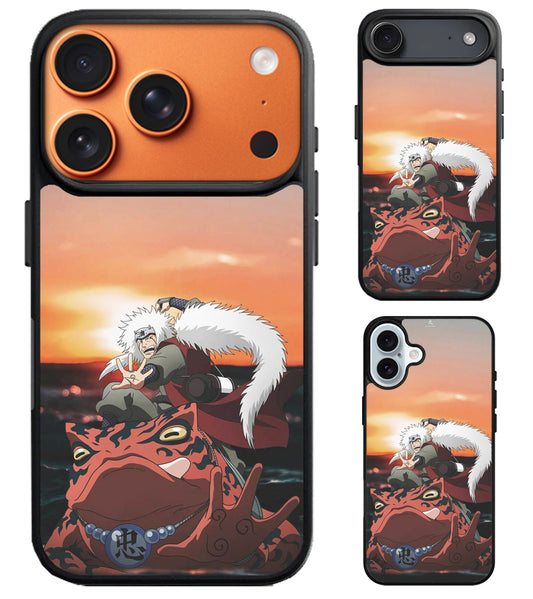 Jiraiya Sensei Naruto iPhone Air | iPhone 17 | 17 Pro | 17 Pro Max Case