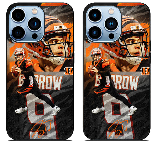 Joe Burrow Cincinnati Bengals NFL iPhone 15 Pro | iPhone 15 Pro Max Case