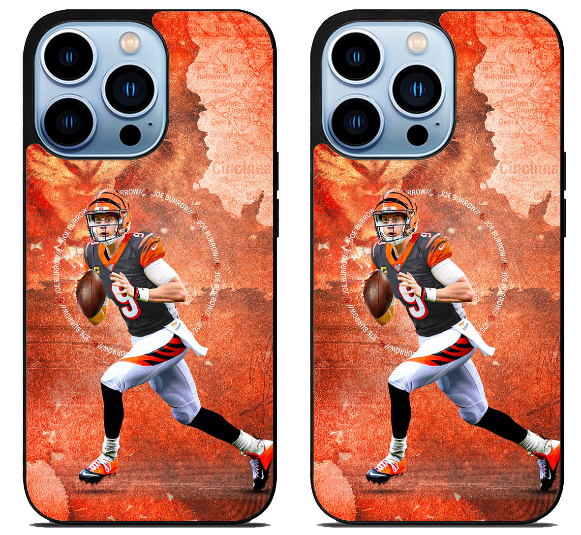 Joe Burrow Cincinnati Bengals iPhone 15 Pro | iPhone 15 Pro Max Case