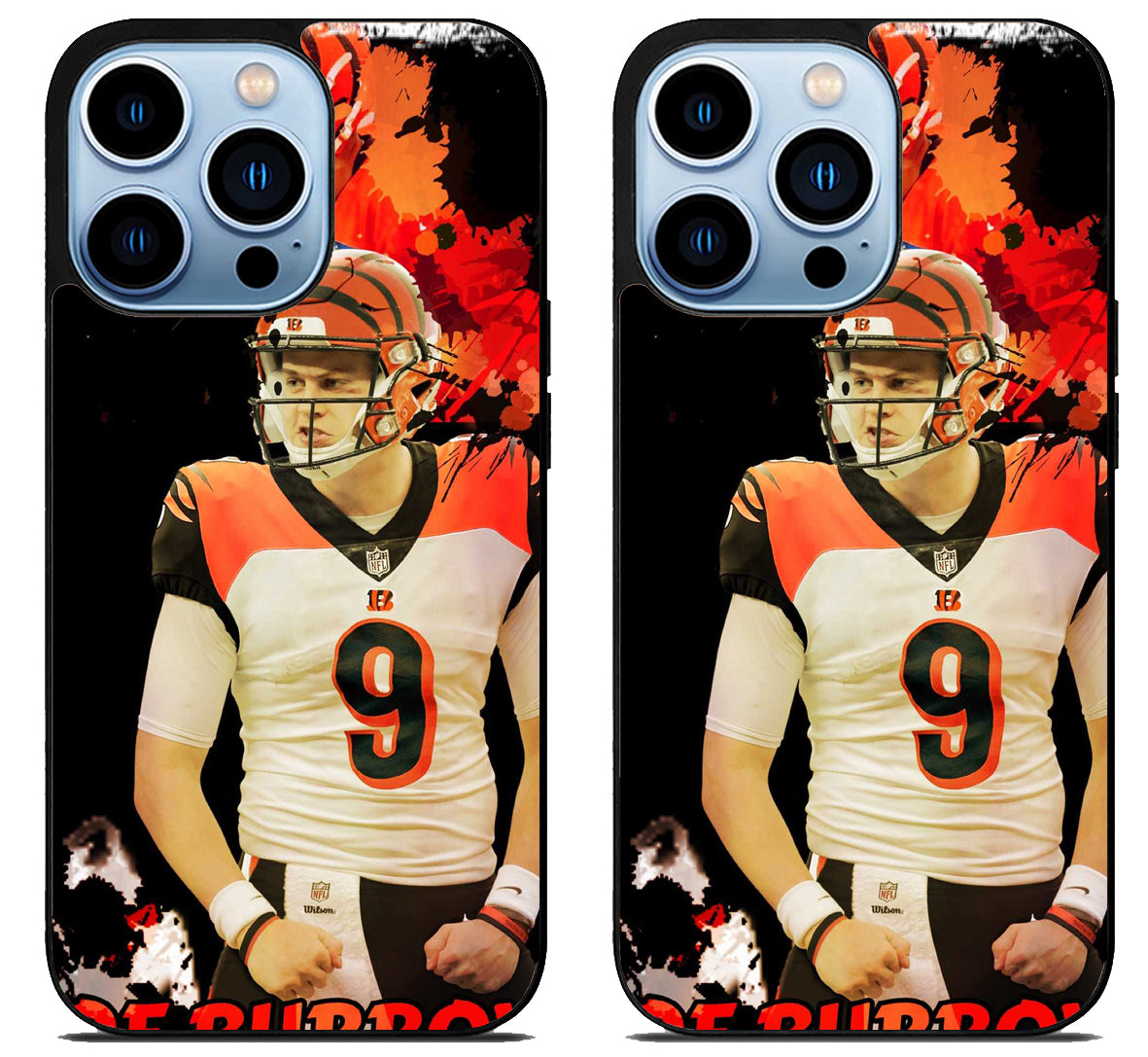 Joe Burrow Cincinnati Bengals Cover iPhone 15 Pro | iPhone 15 Pro Max Case