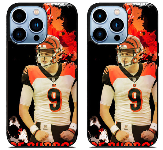 Joe Burrow Cincinnati Bengals Cover iPhone 15 Pro | iPhone 15 Pro Max Case