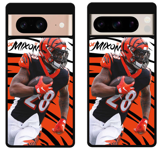 Joe Mixon Cincinnati Bengals Style Google Pixel 8 | 8 Pro Case